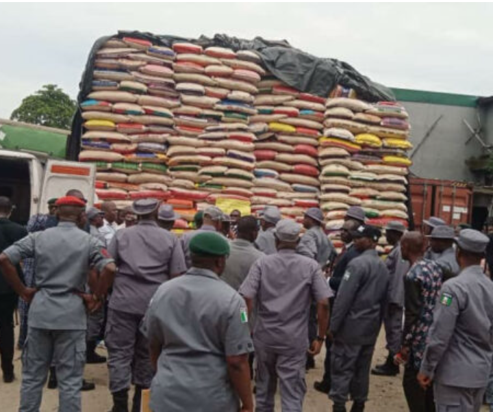 Food Security: Customs intercepts 4 trucks of food items in Kano