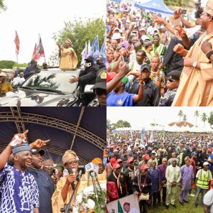 PHOTOS: Remi Oseni Declares For Oyo South Senatorial bid, meets Stakeholders, crowd of supporters