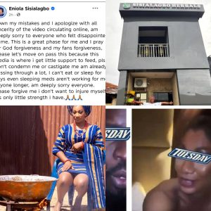 Breaking: Ibadan Herbs Seller, Eniola Sisi Alagbo confirms 3some video, begs fans for forgiveness