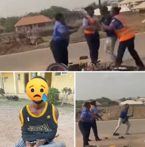 VIRAL VIDEO: Police arrest Okadaman that beat female officers in Osun, Suspect found in Edo