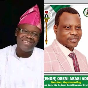 Okanlomo of Odua, Dotun Sanusi, congratulates Remi Oseni over APC Senatorial Primary win