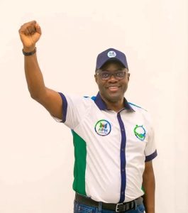 JUST IN: Makinde Emerges APM Presidential Candidate, Receives Party Flag and Certificate of Return