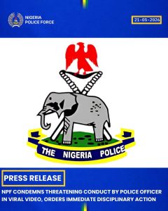 Police Officer in viral video arrested as NPF Condemns  Action