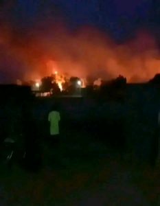 JUST IN: Boko Haram/ISWAP terrorists set primary, secondary schools in Chibok ablaze