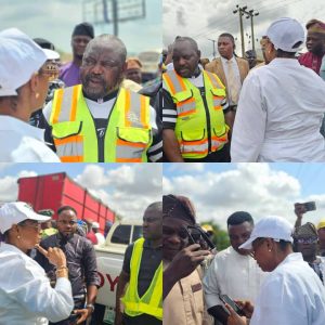 RELIEF in Ibadan as assessment of proposed pedestrian bridges at Soka, Boluwaji-Sanyo, Muslim segments of Lagos-Ibadan expressway begins (photos)
