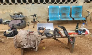 Police recover firearms, arrest five armed robbery suspects in Oyo
