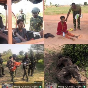 BREAKING: Troops rescue Kidnapped Victims in Fafu forests in Katsina, Kill Bandits, Dismantle Hideouts(photos)