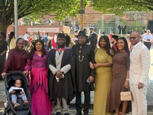 Jonathan’s son, Ariwera, graduates from UK Varsity