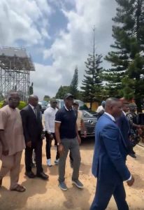 VIDEO: Makinde visits rescued Oyo pupils, teachers at military hospital