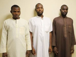 BREAKING: FG reveals faces of Bandits Behind Oriire Kidnapping, Arraigns Three on 10-Count Charge