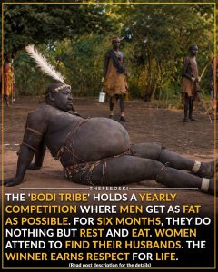 The Bodi tribe of Ethiopia where women work to feed Husbands to earn respect- Click Insights