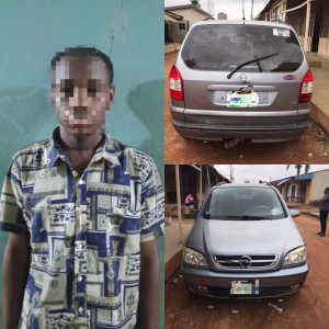 Just In: Oyo Police Command Recovers Ibadan Stolen Car in Gombe State, Arrests Suspect