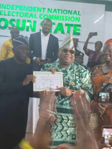 BREAKING: Adeleke unveils N500m fund, scholarships for families of Those killed during Osun election, involves all political parties