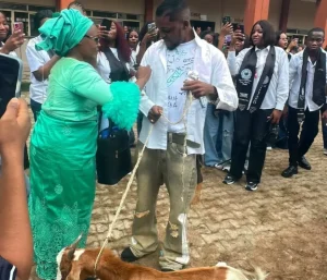 Why I gifted my son a goat on sign-out day — Mother