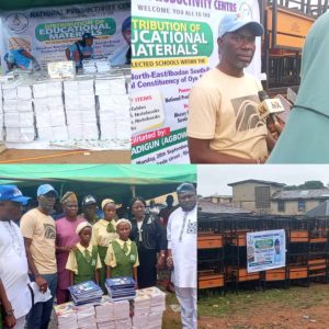 From Classrooms to Libraries: Oyo Reps Member, Agboworin Distributes Chairs, Desks, Educational  Materials to Schools Across Ibadan