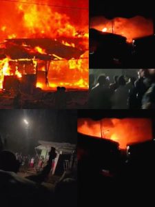 Traders count losses as fire Guts Section of Gbagi Market in Ibadan ‎