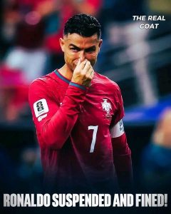 Ronaldo Faces Suspension After Portugal National Team Walkout